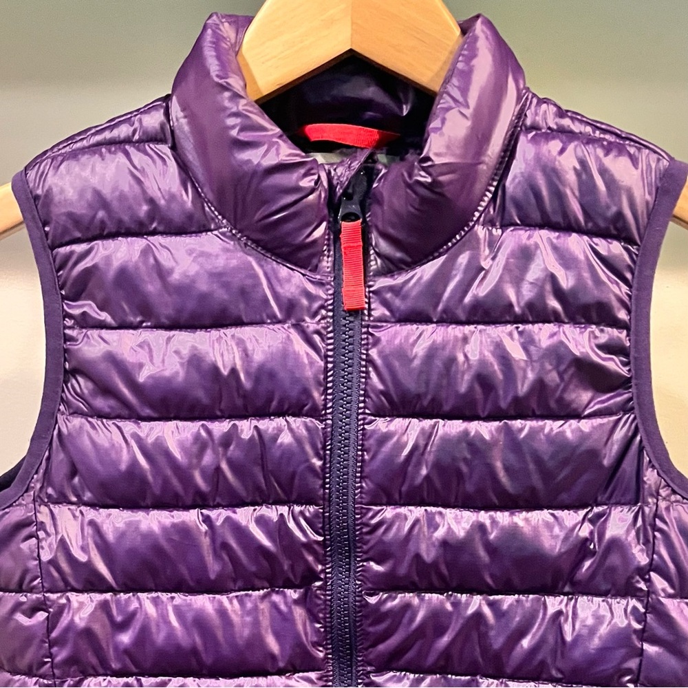 Primary Kids Purple Puffer Vest